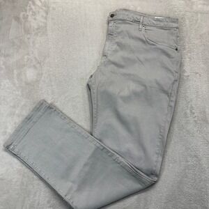 Aviator Jeans Men 42x34 Steel Gray Straight Fit Travel Denim Made in USA Stretch
